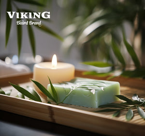 Viking Beard & Body Bar Soap - Woodland Basil