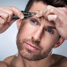 Load image into Gallery viewer, man with eyebrow trimmer