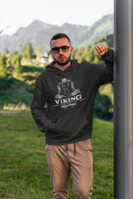 Load image into Gallery viewer, viking hoodie in black