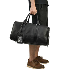 Load image into Gallery viewer, black gym bag