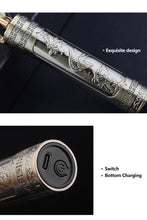 Load image into Gallery viewer, charging beard trimmer with metal design