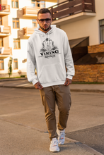 Load image into Gallery viewer, White viking hoodie

