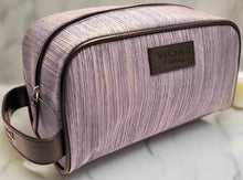 Load image into Gallery viewer, men's travel shaving toiletry bag