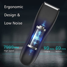 Load image into Gallery viewer, rechargeable mens trimmer