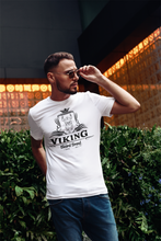 Load image into Gallery viewer, white mens t-shirt viking

