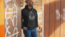 Load and play video in Gallery viewer, black hoodie viking video

