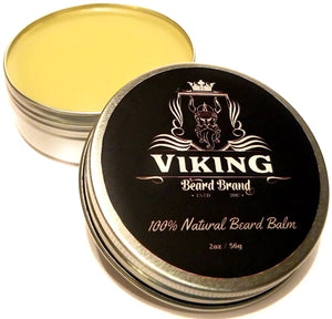 viking beard brand all natural beard balm for men