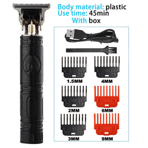 black beard shaver with charging cord