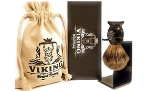 Viking Beard Brand Badger Hair Shaving Brush