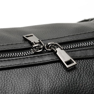 leather bag zipper