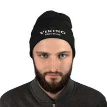 Load image into Gallery viewer, viking beard brand beanie 
