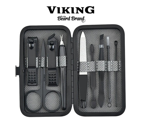 men's utility grooming scissors nail clippers set