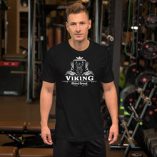 Load image into Gallery viewer, viking-crest-black-mens-tshirt
