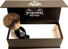 Load image into Gallery viewer, Viking Beard Brand Badger Hair Shaving Brush
