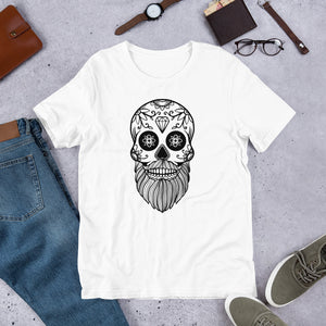 white-mens-sugar-skull-tshirt